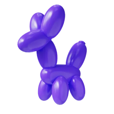 Ballon animalier  3D Icon