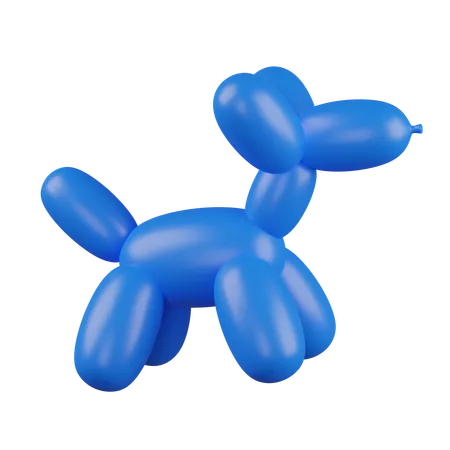 Chien ballon  3D Icon