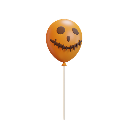 Ballon d'Halloween  3D Icon