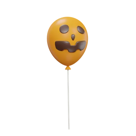 Ballon d'Halloween  3D Icon