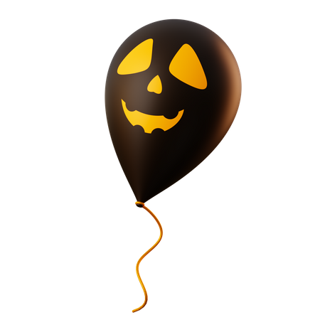 Ballon d'Halloween  3D Icon