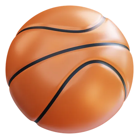 Ballon de basket  3D Icon