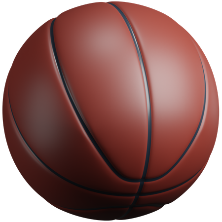 Ballon de basket  3D Icon