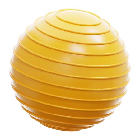 Ballon de fitness  3D Icon