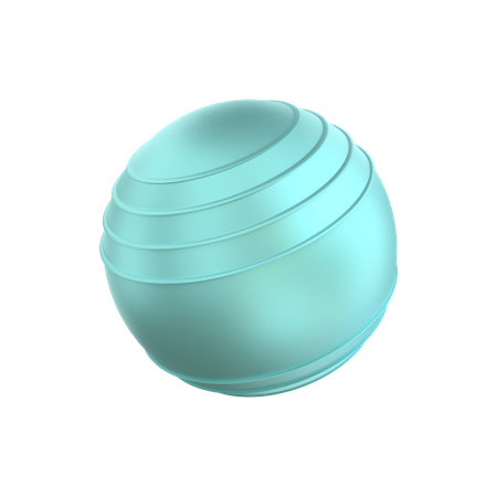 Ballon de fitness  3D Illustration