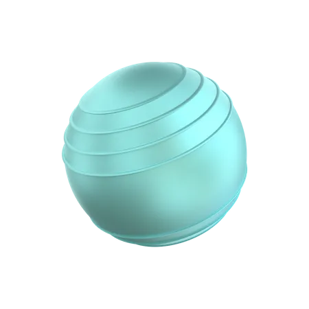 Ballon de fitness  3D Illustration