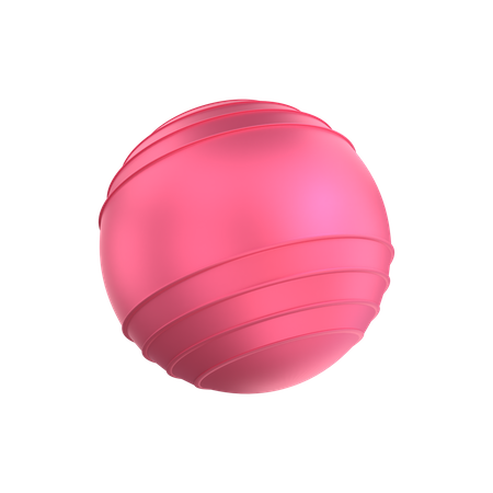 Ballon de fitness  3D Illustration