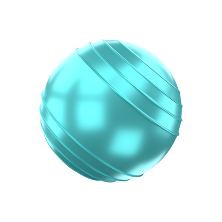 Ballon de fitness  3D Illustration