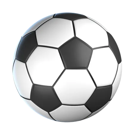 Ballon de football  3D Icon