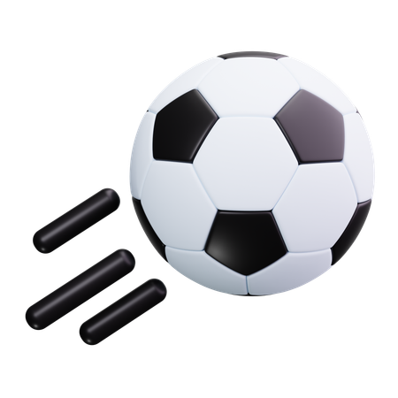 Ballon de football  3D Icon