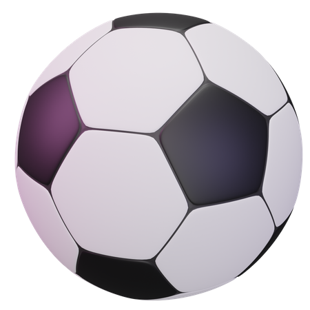 Ballon de football  3D Icon