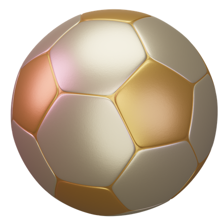 Ballon de football  3D Icon