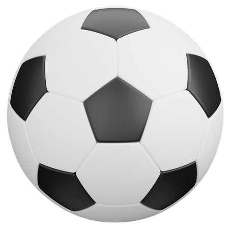 Ballon de football  3D Icon