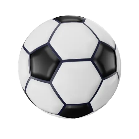 Ballon de football  3D Icon
