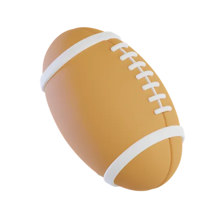Ballon de football américain  3D Icon