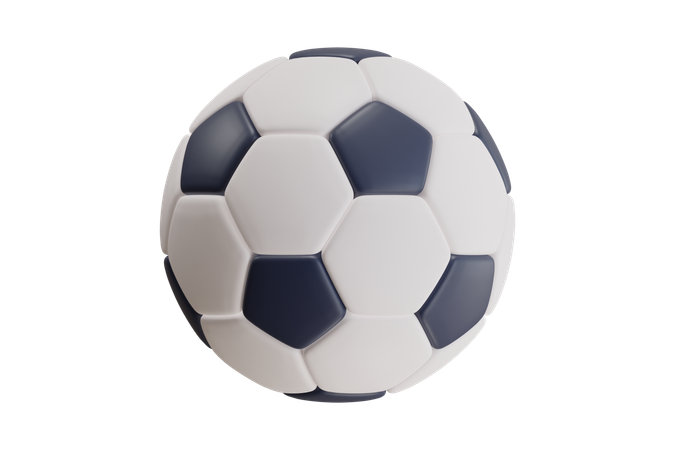 Ballon de football réaliste  3D Icon