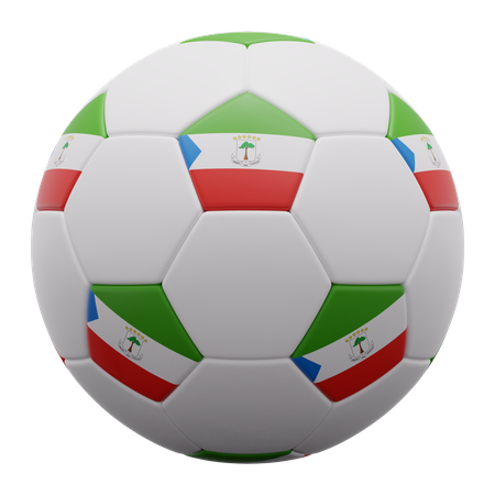 Ballon de Guinée équatoriale  3D Icon