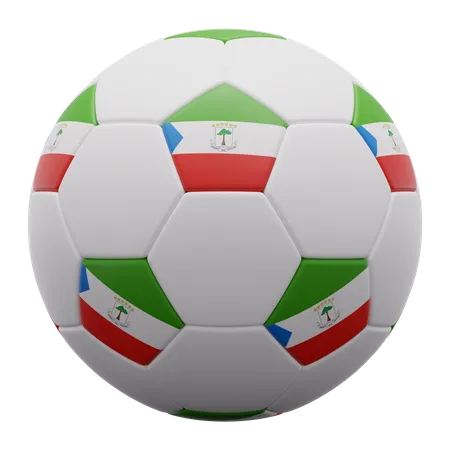 Ballon de Guinée équatoriale  3D Icon