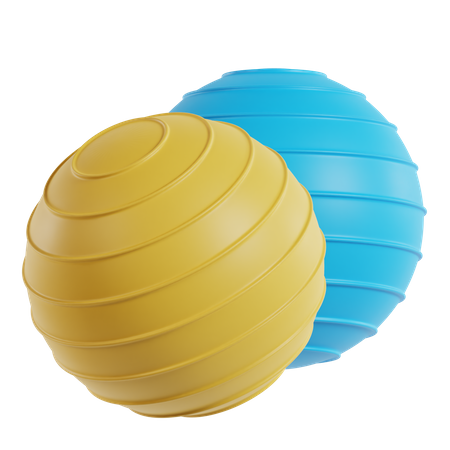 Ballon de gymnastique  3D Icon