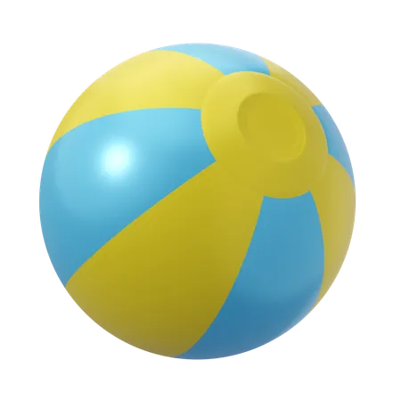 Ballon de plage  3D Icon