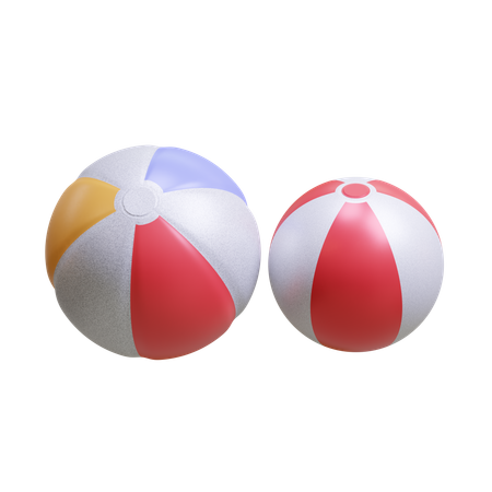 Ballon de plage  3D Icon