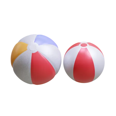 Ballon de plage  3D Icon