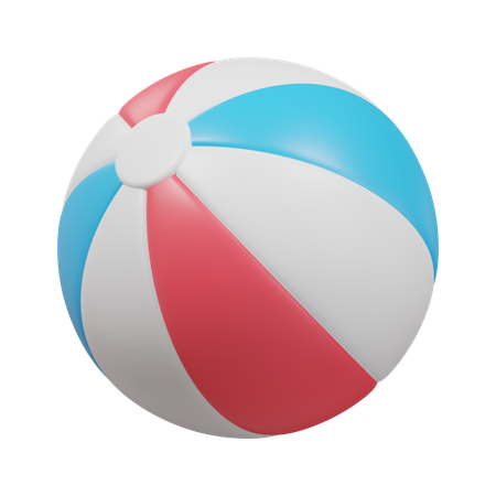 Ballon de plage  3D Icon