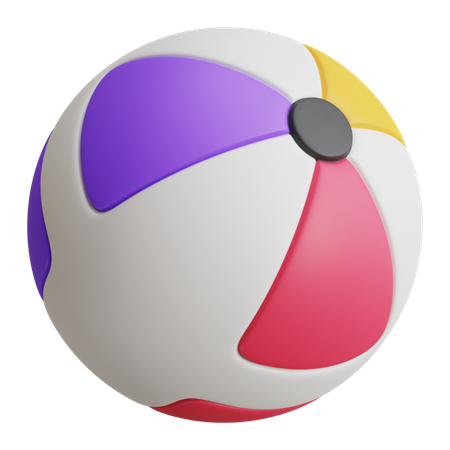 Ballon de plage  3D Icon