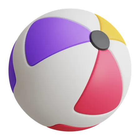 Ballon de plage  3D Icon