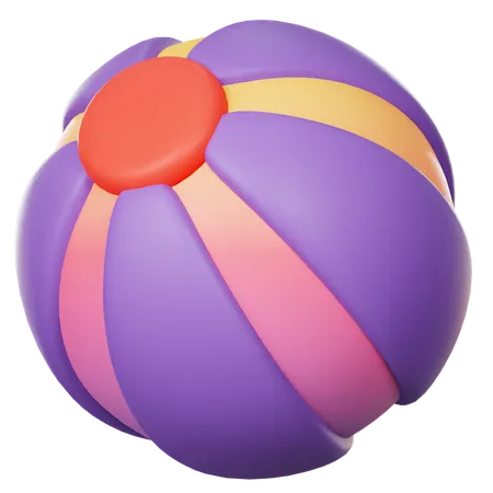 Ballon de plage  3D Icon