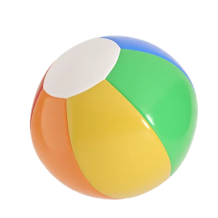 Ballon de plage  3D Icon