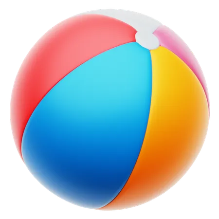 Ballon de plage  3D Icon