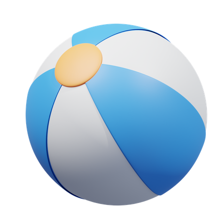 Ballon de plage  3D Icon