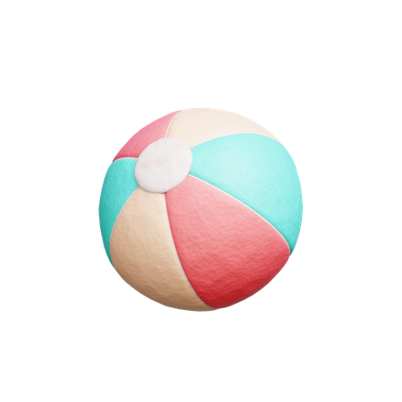 Ballon de plage  3D Icon