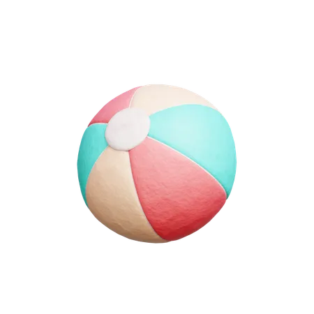 Ballon de plage  3D Icon