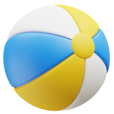 Ballon de plage  3D Icon