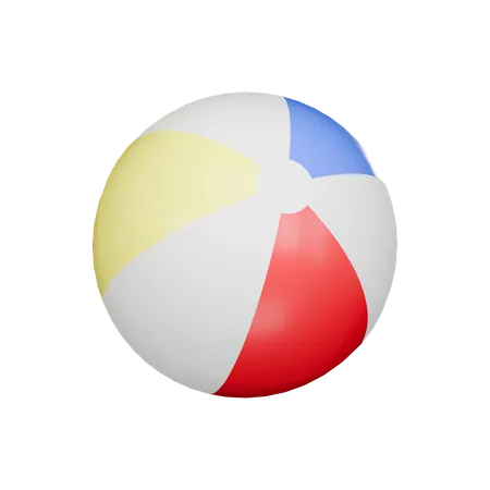 Ballon de plage  3D Icon