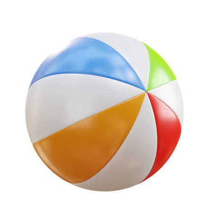 Ballon de plage  3D Icon