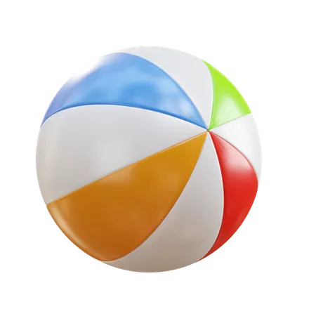 Ballon de plage  3D Icon