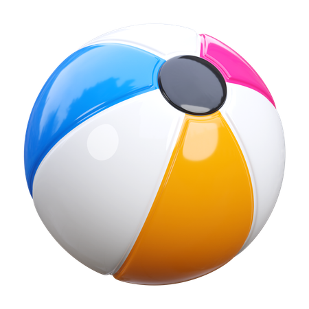 Ballon de plage  3D Icon