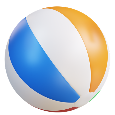 Ballon de plage  3D Icon