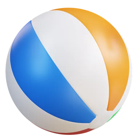 Ballon de plage  3D Icon