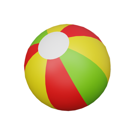 Ballon de plage  3D Icon