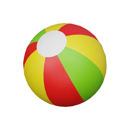 Ballon de plage  3D Icon