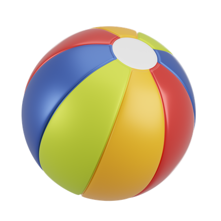 Ballon de plage  3D Icon