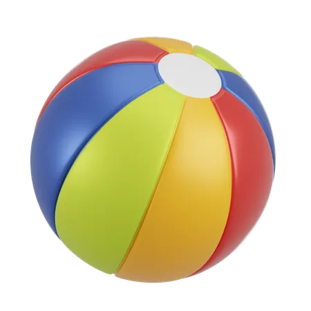 Ballon de plage  3D Icon