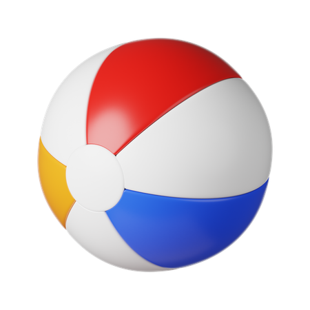 Ballon de plage  3D Icon