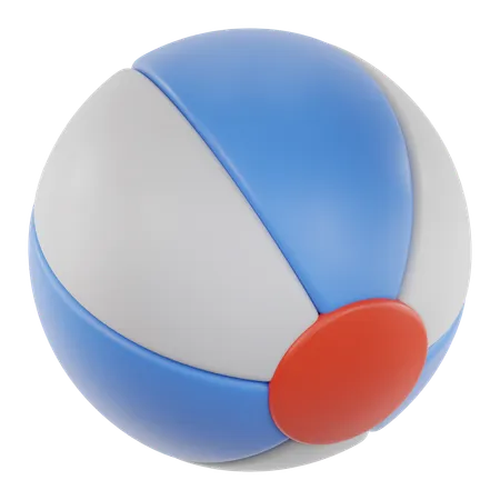 Ballon de plage  3D Icon