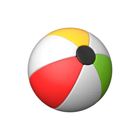 Ballon de plage  3D Icon