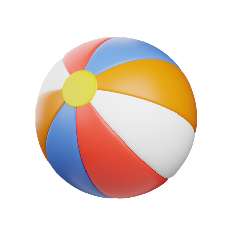 Ballon de plage  3D Icon